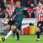 Liverpool fue sorprendido por la presión constante del Brentford.