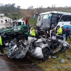 Los lesionados fueron llevados a hospitales de Ambato.