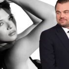 La modelo de 23 años compartió la noche de Año Nuevo con el actor Leonardo DiCaprio.