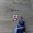 Disposición. La placa fue ordenada en un fallo del juez Ángel Lindao que revirtió todo lo actuado en el juicio políticos al Consejo de Participación Ciudadana.