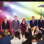 Autoridades de ambos países, en la inauguración de una cumbre comercial, celebrada en diciembre.