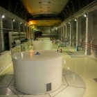 Hidroeléctrica Paute - Sopladora. La generación de energía tiene problemas por falta de lluvias.