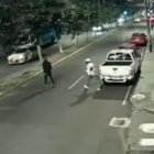 Sangolquí. Los asesinos aparecen en los videos.