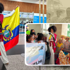 Nayelhi González, Miss Ecuador 2022, partió a los Estados Unidos.