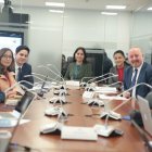 La sesión de la mesa legislativa de Régimen Económico fue a las 8:00 del 5 de enero de 2023.