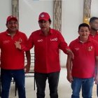 El exmandatario dirige el partido y acompaña a sus candidatos.