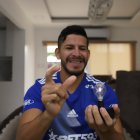 Christian Cruz, marcapunta de Emelec, enciende sus ilusiones de títulos con el Bombillo.