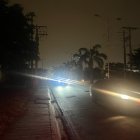 Cuatro luminarias quedaron sin funcionar en este tramo de Villa Club