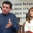 Sergio Andrade y Gloria Trevi en una imagen de archivo del año 2002 cuando se enfrentaban a la justicia en Brasil.