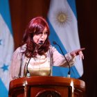 La vicepresidenta de Argentina, Cristina Fernández de Kirchner, en una fotografía de archivo. EFE/Gustavo Amador