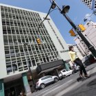 VISTA DE LA FACHADA DEL EDIFICIO FINANCIERO UBICADO EN EL CENTRO DE GUAYAQUIL |
Edificio de la Bolsa de Valores de Guayaquil Agencia (ag-extra)