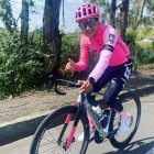 Alexander Cepeda se prepara para el Giro de Italia, donde apunta a ganar etapas.