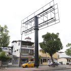 TEMA DE LAS VALLAS QUE NO TIENEN PERMISO Y ESTAN CLAUSURADAS, POR EL CENTRO DE LA CIUDAD, 10 DE ENERO  DEL 2023- AMELIA ANDRADE Guayaquil-Ecuador Agencia (Ag-ecpreso)