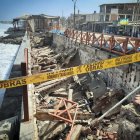 Una foto de Máncora Noticias, muestra parte de los daños.