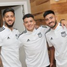 Caín Fara, Diego García y Carlos Villalba, jugadores foráneos que ya trabajan en suelo argentino