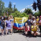 Fotografía de archivo (19/06/2022) de ciudadanos colombianos residentes en España. EFE/Luca Piergiovanni