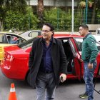 Diligencia. El presidente de la Comisión de Fiscalización acudió al llamado de la Fiscalía.