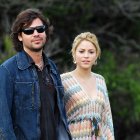 La artista cuando era pareja del argentino.