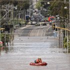 Imagen de archivo de inundaciones en Australia. EFE/EPA/JAMES ROSS