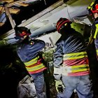 Quito. El jueves 12 de enero se registró un deslizamiento de tierra en el sector de Conocoto.