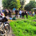 Puebloviejo. Elementos policiales recorren área donde ocurrió el crimen.