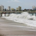 El pasado 10 de enero, en las costas del cantón Salinas se presentaron olas que superaron los tres metros de altura.