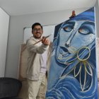 El quiteño tuvo su participación en un escenario de ‘Imagine Van Gogh’.