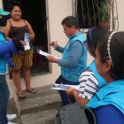 10012023 EN PASCUALES UN GRUPO DE DOCENTES LLAMAN A INSCRIBIRSE ALUMONOS A ESTABLICIMEINTOS EDUCATIVOS FISCALES 10 DE ENERO DEL 2023