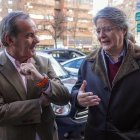 Encuentro. El presidente Guillermo Lasso se reunió con secretario General Iberoamericano de SEGIB.
,