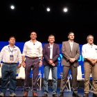 Los 11 candidatos a la Alcaldía de Guayaquil debaten en dos bloques.