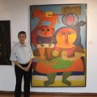 Parte de la exposición de artista.