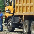 Operativo.- Parte de la maquinaria que fue retirada de la hacienda La Clementina.