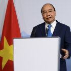 Foto de archivo del dimitido presidente vietnamita Nguyen Xuan Phuc. EFE/EPA/ANTHONY ANEX