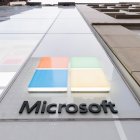 Fotografía de archivo de una tienda de Microsoft en Nueva York