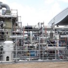 Planta de producción de hidrógeno.