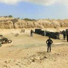 La pequeña pista serviría además, cree la Policía, para el adiestramiento de los motorizados en los momentos de escape.