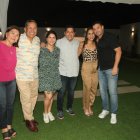 Jenny Patricia Morán, Luis Almeida, Johanna y Carlos Luis, Adriana Almeida y Abel Sánchez.