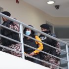 Diligencia. El miércoles la cadete acudió a la audiencia en la que le revocaron la prisióm.