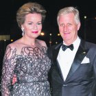 La pareja real belga.