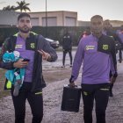 Los jugadores del Ídolo durante la jornada del viernes en Estados Unidos.