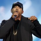 Fotografía de archivo en la que se registró al cantante puertorriqueño Don Omar, durante una presentación, en Santiago de Chile