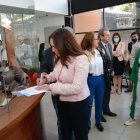 Los 7 de la gente entregaron su denuncia ante el Tribunal Contencioso Electoral.