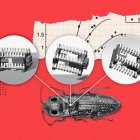 El profesor de ciencias mecánicas e ingeniería Sameh Tawfick ha dirigido un estudio en el que se presentan robots del tamaño de un escarabajo. Crédito: Michael Vincent. Imagen facilitada por la Universidad de Illinois en Urbana-Champaign.