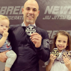 Un negocio familiar. Lucía y su padre Dani Acosta compitieron y consiguieron medallas en sus respectivas categorías.