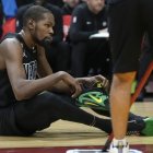 Kevin Durante el 8 de enero sufrió una lesión similar a la de hace un año.