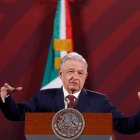 El presidente de México, Andrés Manuel L´pez Obrador, en una rueda de prensa de este 25 de enero.