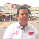 Jaime Páez, candidato a la alcaldía de Guayaquil por el movimiento político Democracia Sí, lista 20.