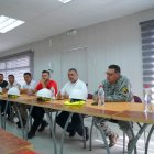 Reunión.- Los delegados de Centroamérica que visita al puerto de Guayaquil.