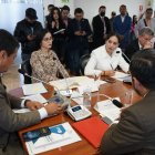 Autoridades. Viviana Veloz, por el correísmo, y Mireya Pazmiño, por Pachakutik contra la voluntad de Pachakutik, son la presidenta y vicepresidenta de la comisión ocasional.