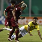 La selección de Ecuador jamás pudo romper la marca impuesta por el combinado de Venezuela